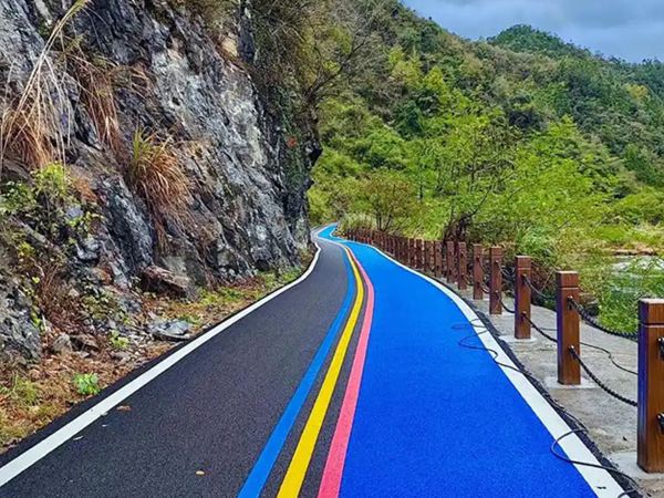 鄞州彩色沥青道路