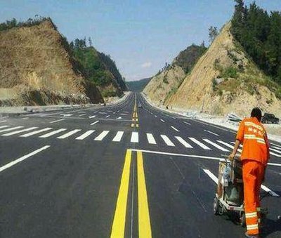 鄞州杭州道路划线